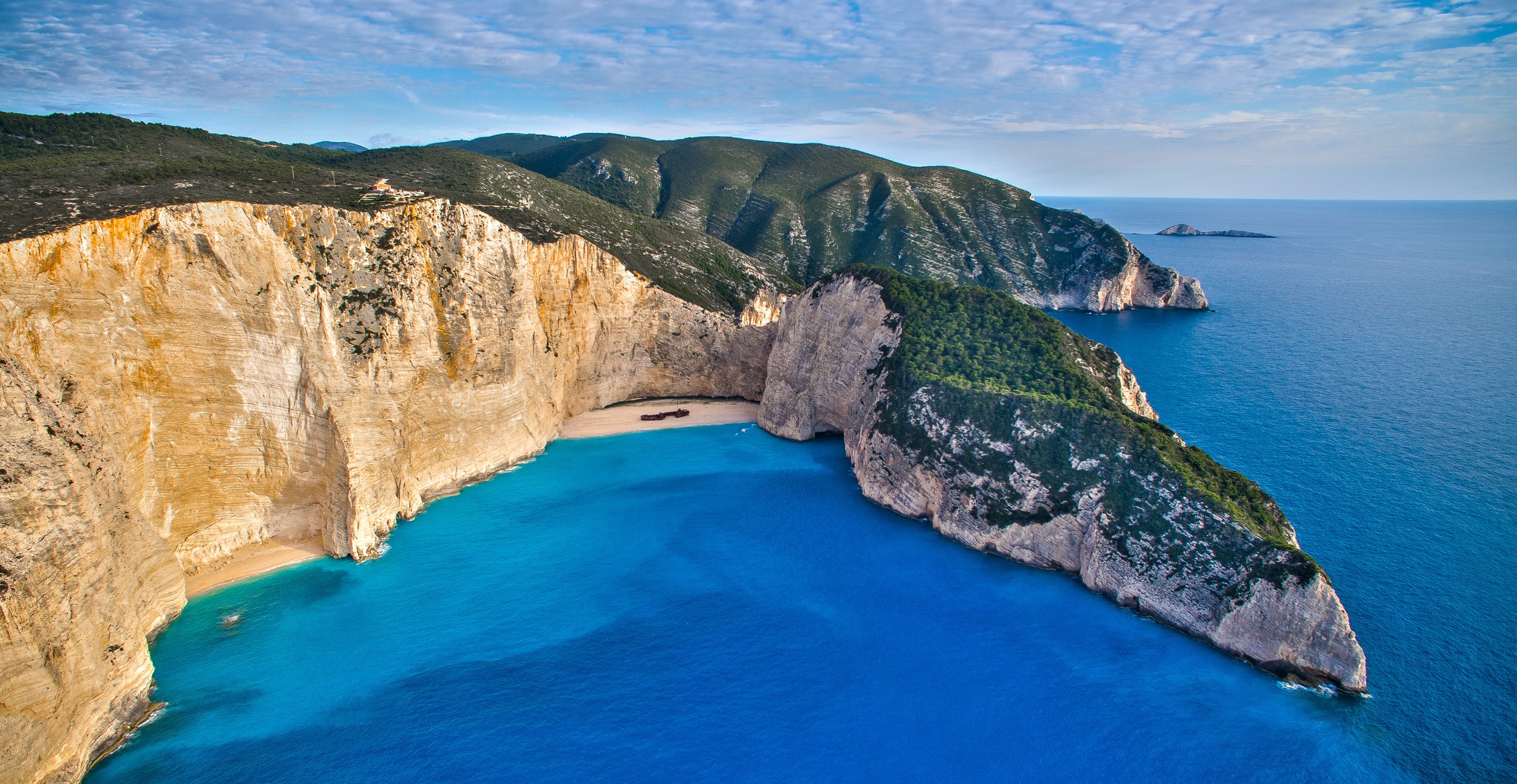 Shipwreck & Blue Caves